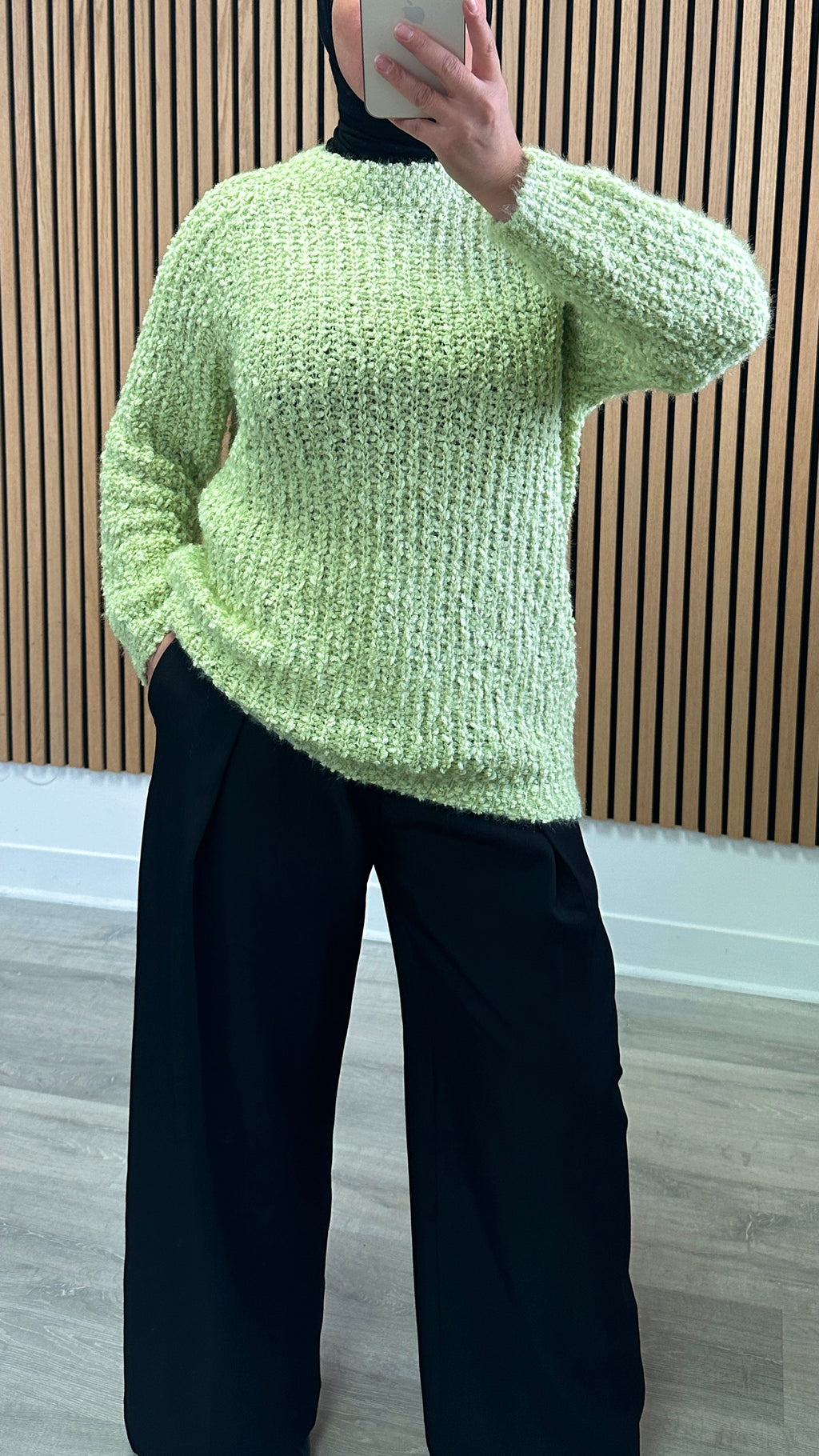 Pull Cocooning Menthe