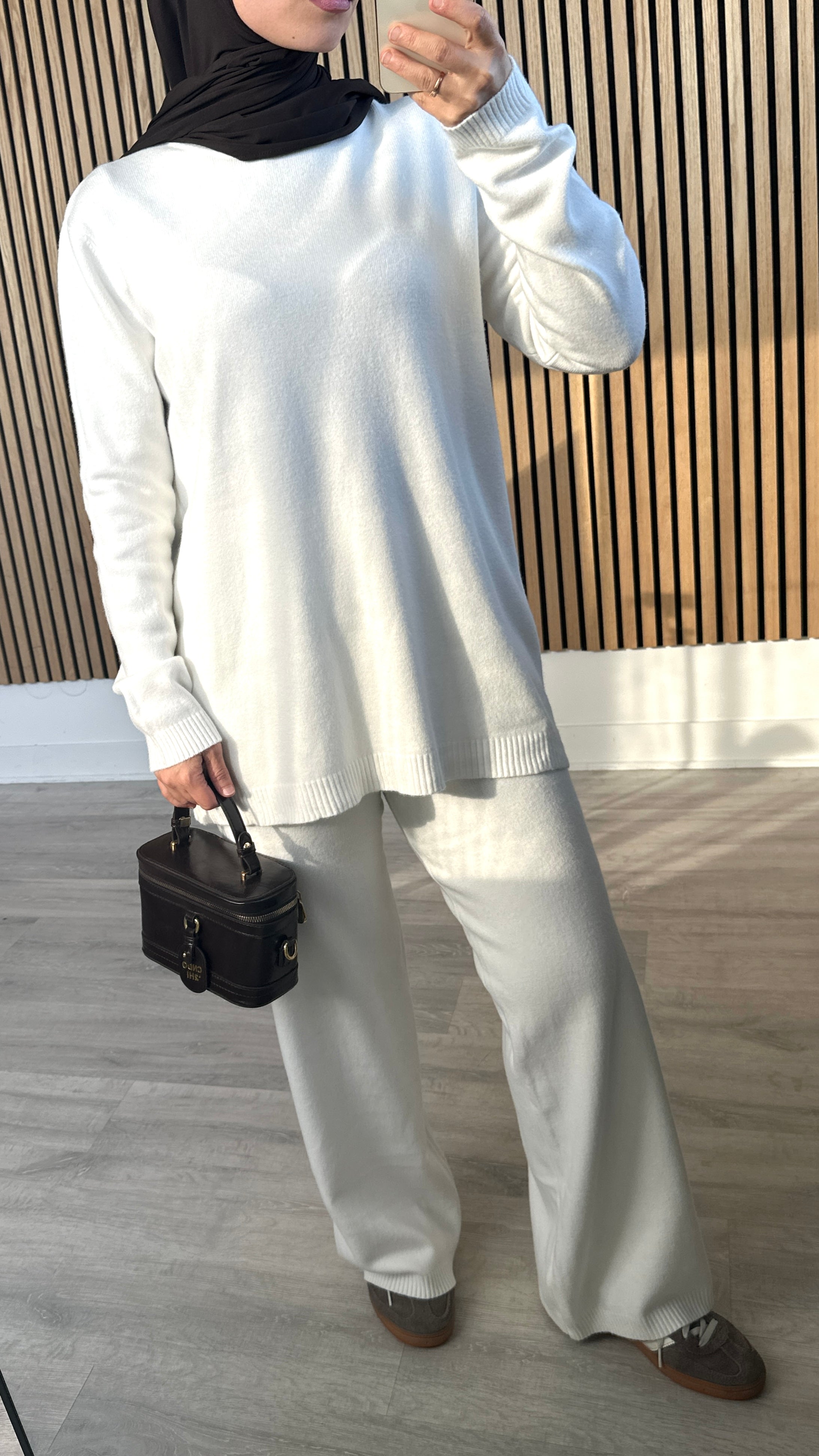 Ensemble Blanc Maille