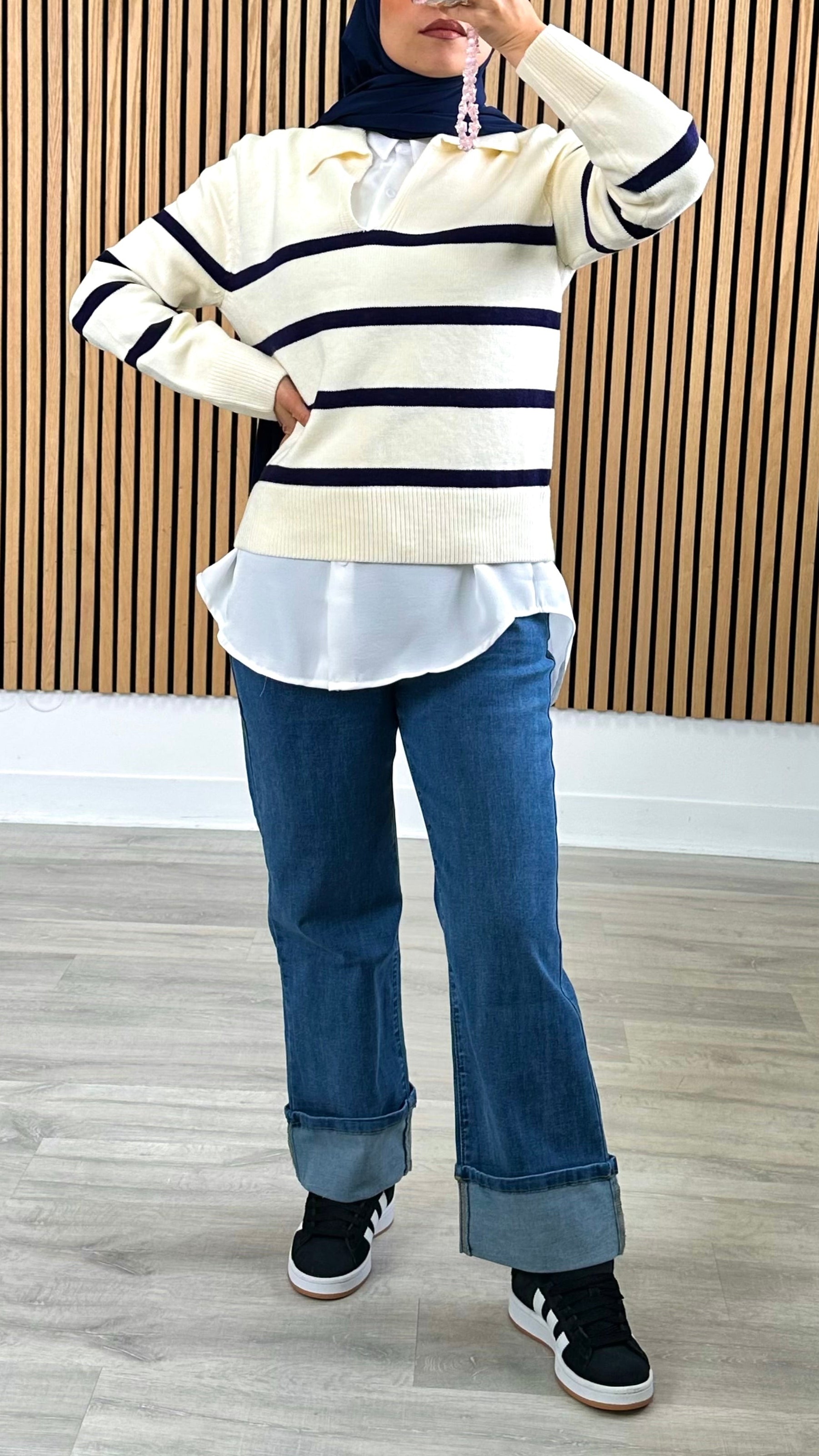 Pull Marin en maille