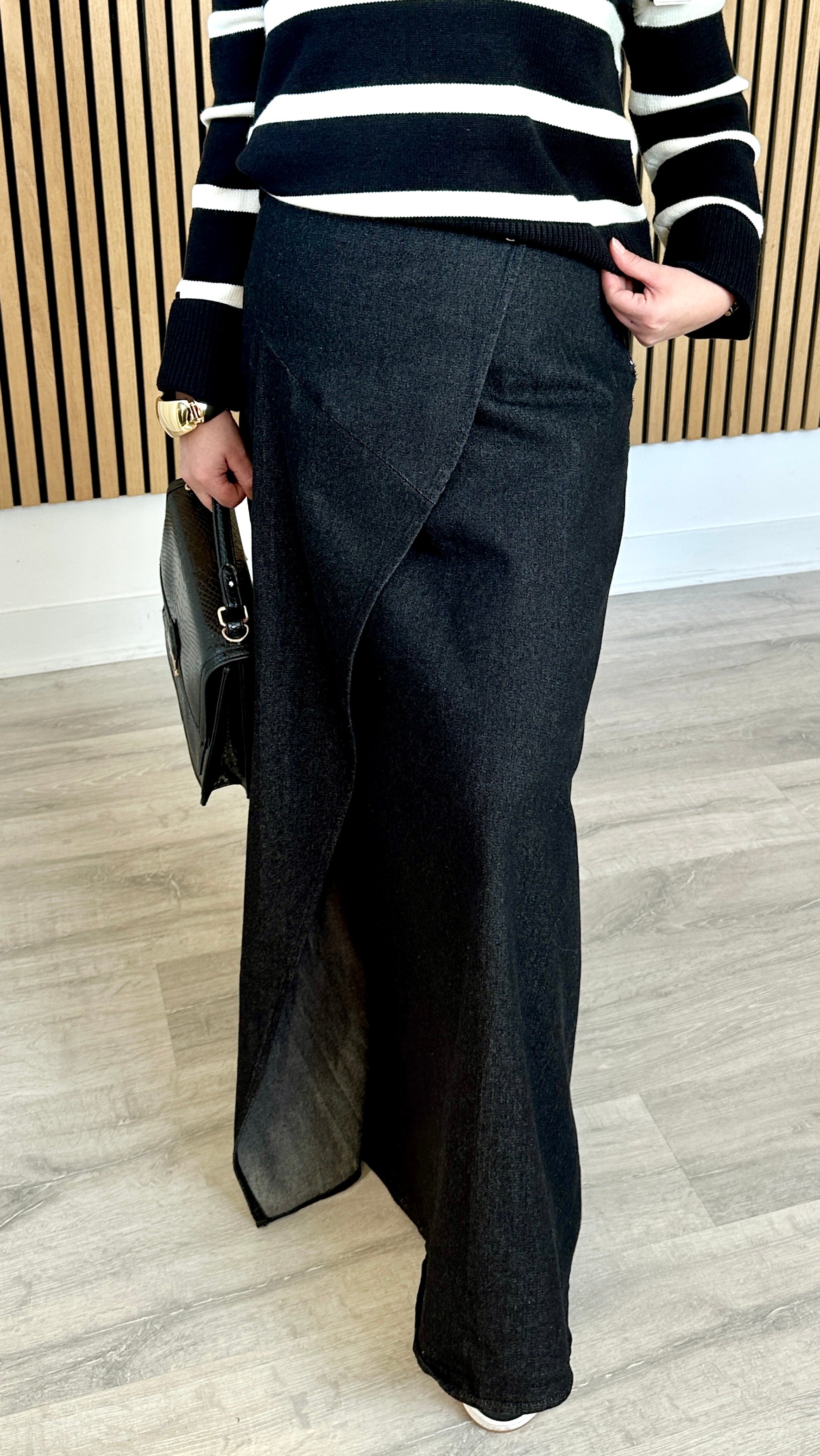 Jupe Extra Longue Noir